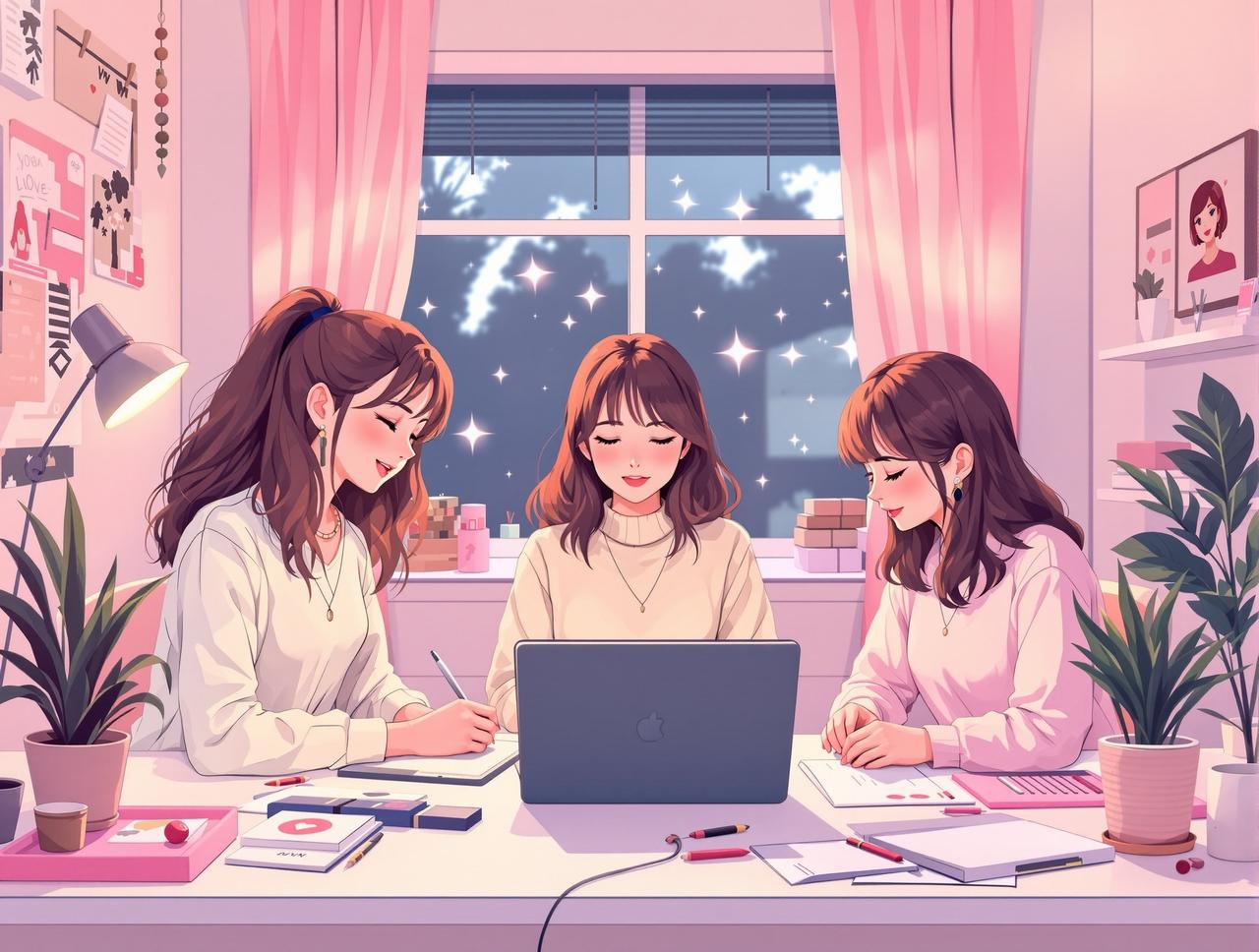 红果短句创始团队 - 三个女孩的初心故事